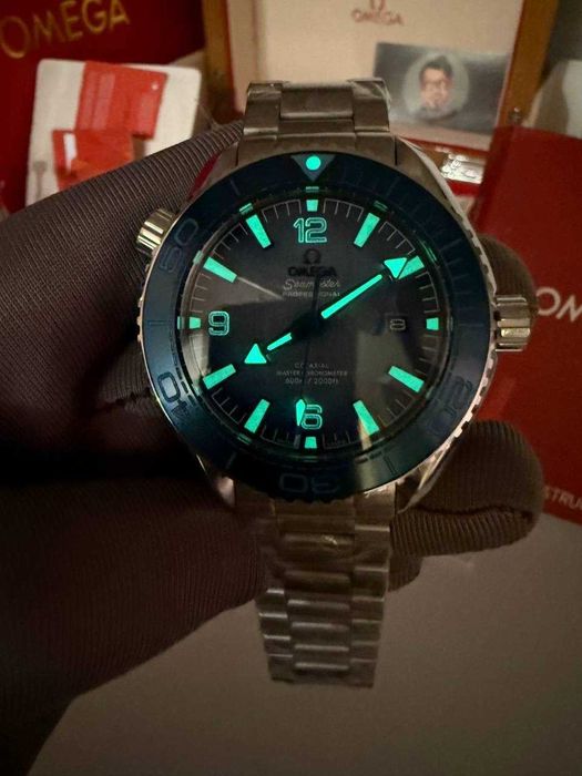 omega seamaster ultra deep blue d