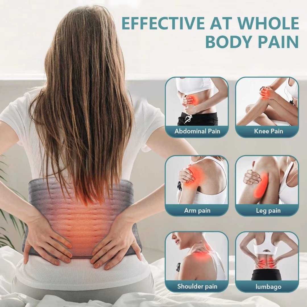 Нагряващи подложки BRIHIEVY за облекчаване на болките в гърба,