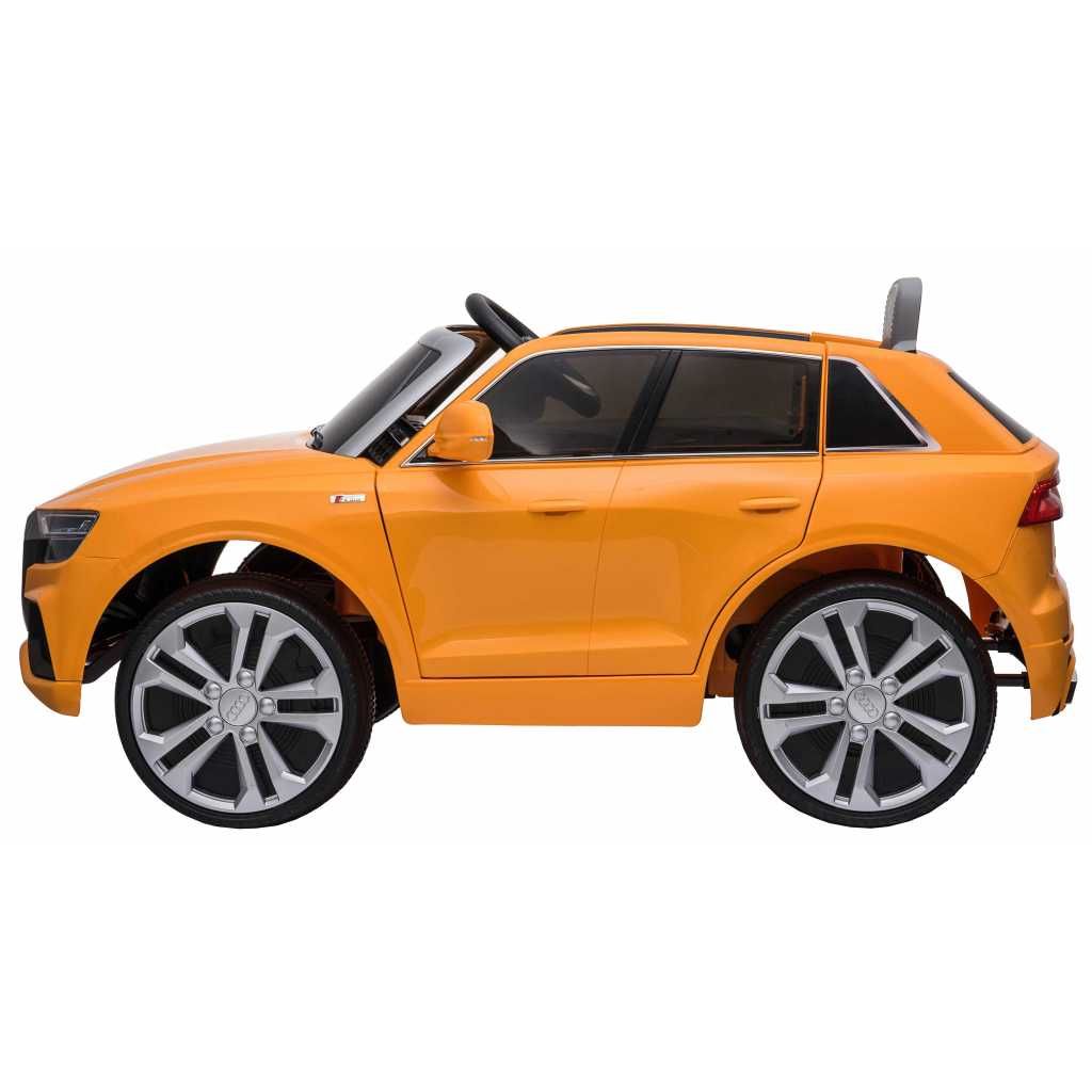 Masinuta electrica copii 1-6 ani Audi Q8 90W, Roti Moi #Portocaliu