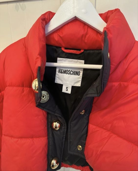 Geaca Moschino crop top originala