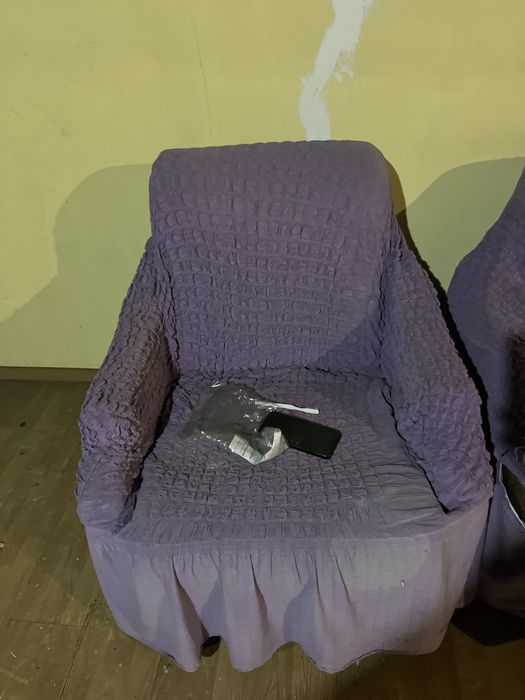 Б/у Диван с креслами