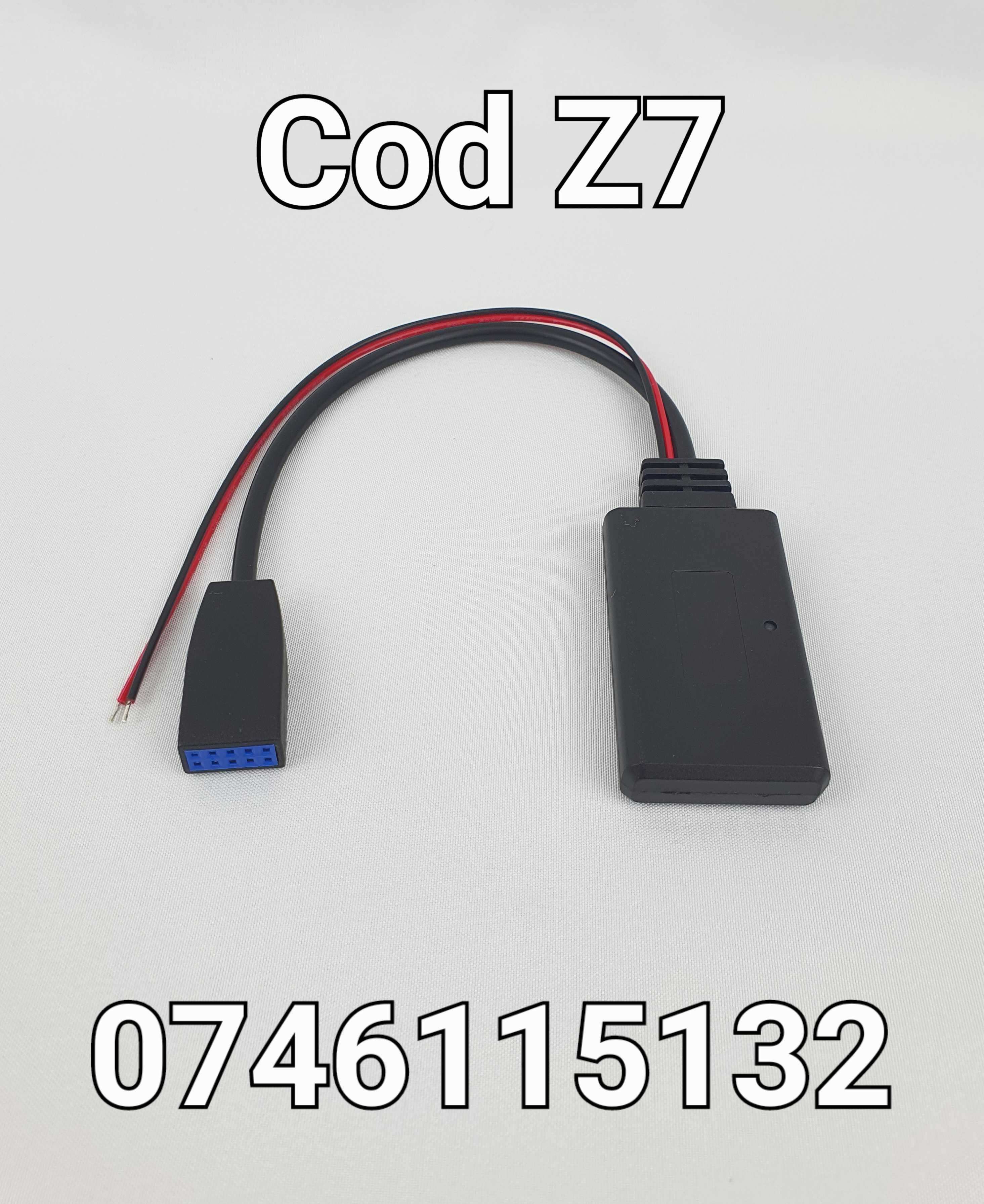 Adaptor Aux-Modul Bluetooth BMW E39 E46 E53-Cablu Auxiliar-10 Pini- Z7