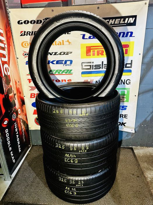 Set Complet 285/40 R23 | 325/35 R23 111Y Continental EcoContact 6Q MO