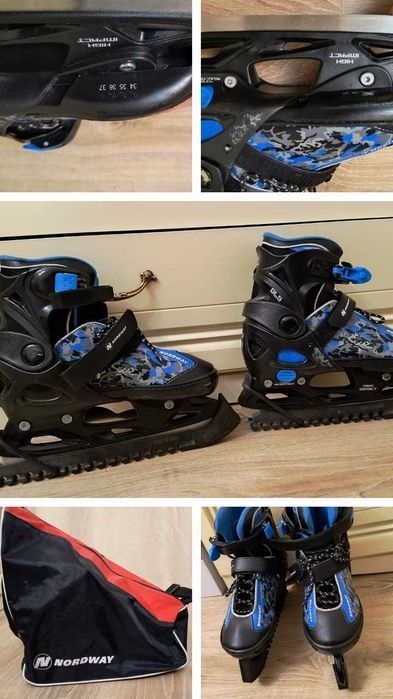 Коньки фигурные 34-37 размер