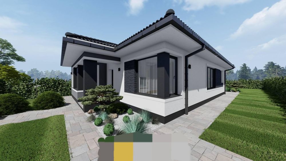 Vand casa noua in Paleu zona Hexol langa drumul principal