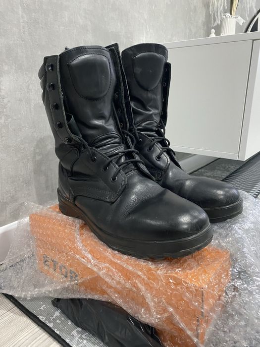 Берцы военные натуральная кожа