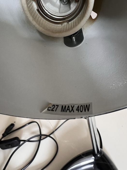 Lampă birou Avide cu picior reglabil + bec inclus