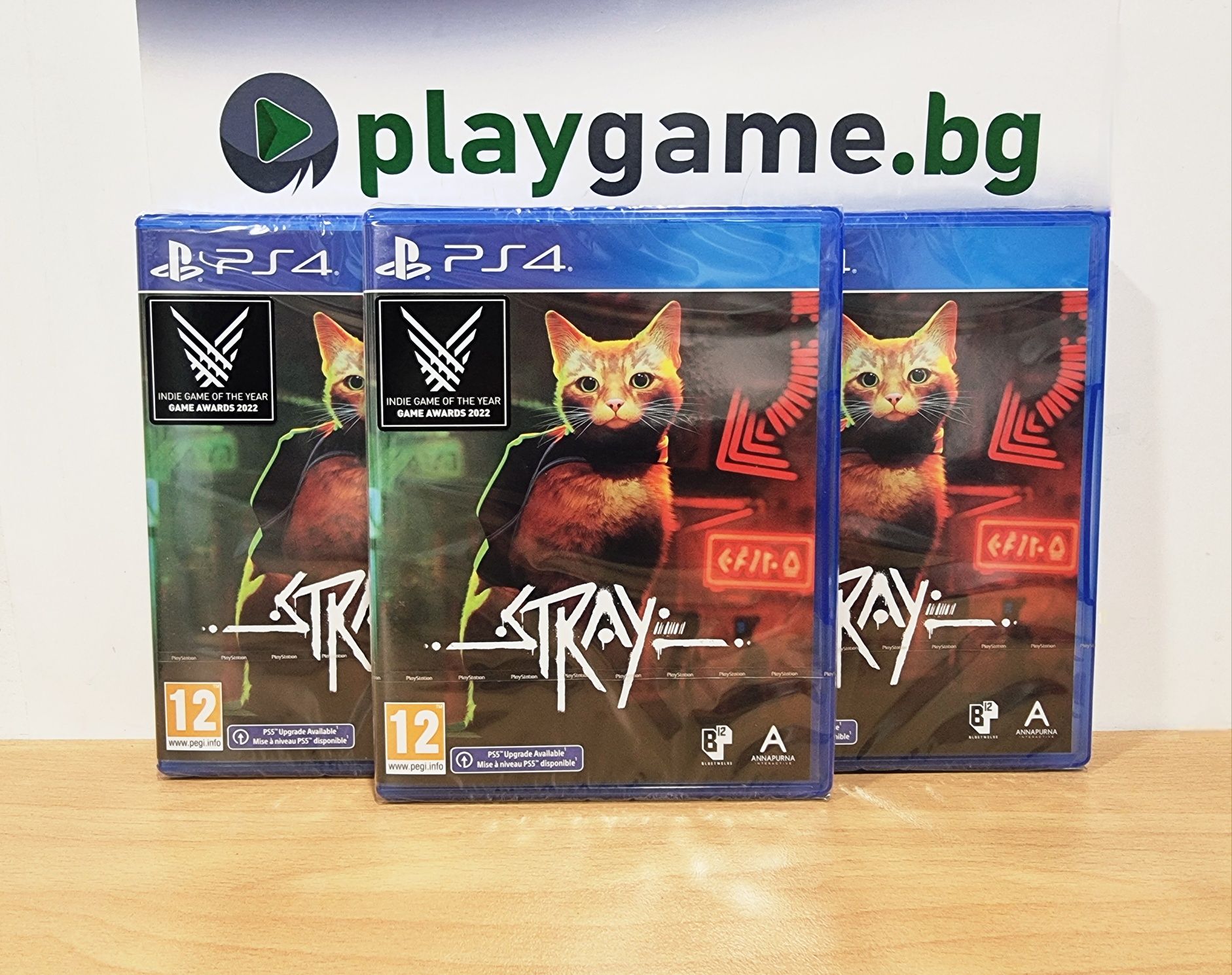 Чисто нова игра STRAY за PS4