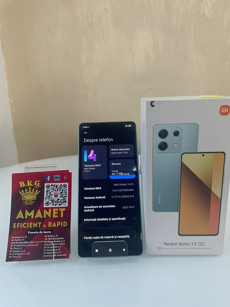 Redmi Note 13 256gb Amanet BKG