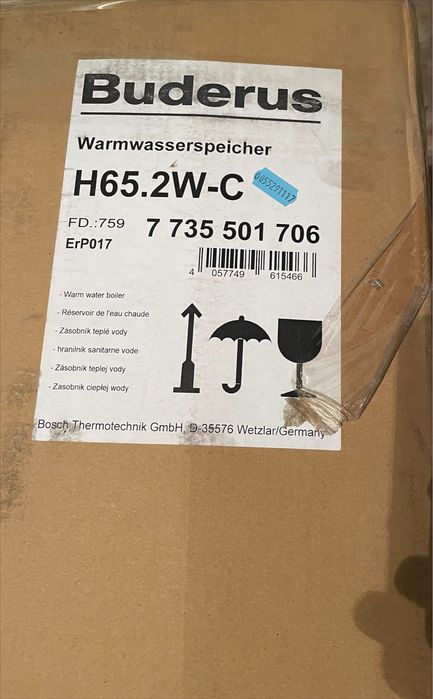 Boiler Logalux Buderus