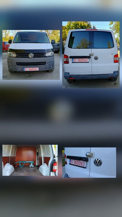 Vw Transporter 5 T5 aer conditionat Rar efectuat nr rosii 211000km