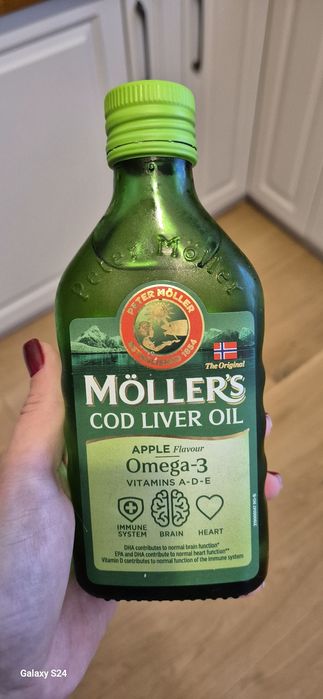 Ulei de cod de peste Moller's (Omega 3)