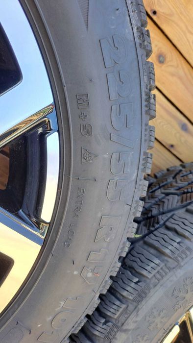 Set complet roti (jante + cauciucuri) Renault Nissan Mazda Dacia