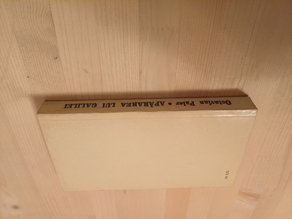 Octavian Paler, Apararea lui Galilei, cu dedicatie, semnatura autograf