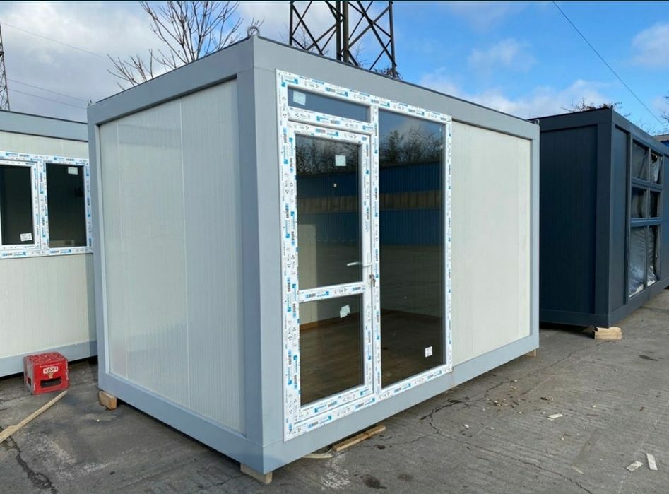 Container vitrina containere tip birou magazin căsuțe de vacanta