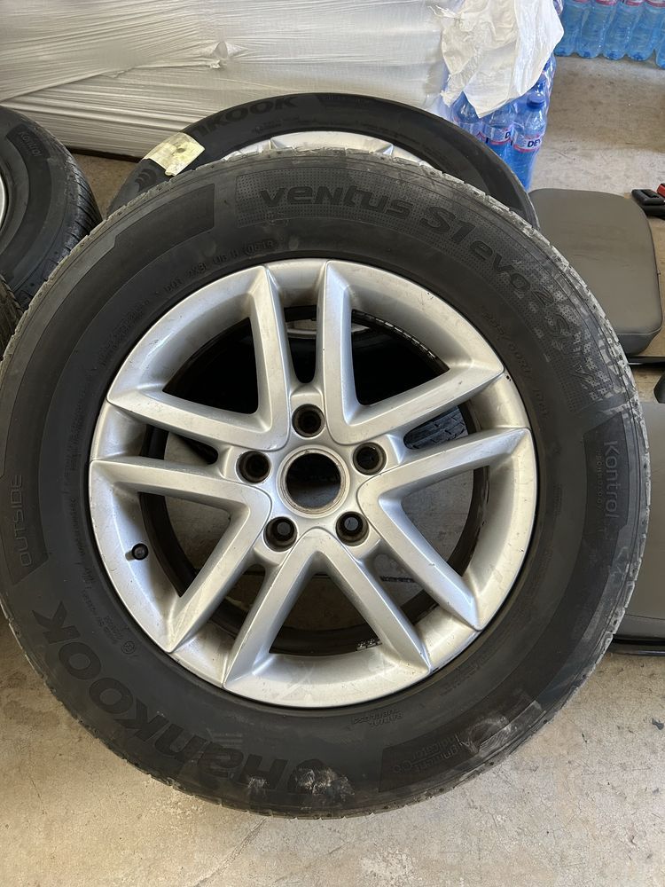 Гуми с джанти WV Touareg 255/60/17 и зимни гуми 255/55/18