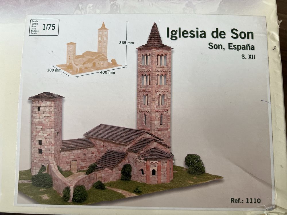 3D макет конструктор на Iglesia de Son