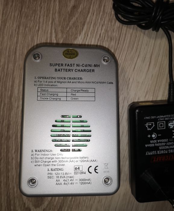 Vand ancărcător baterii