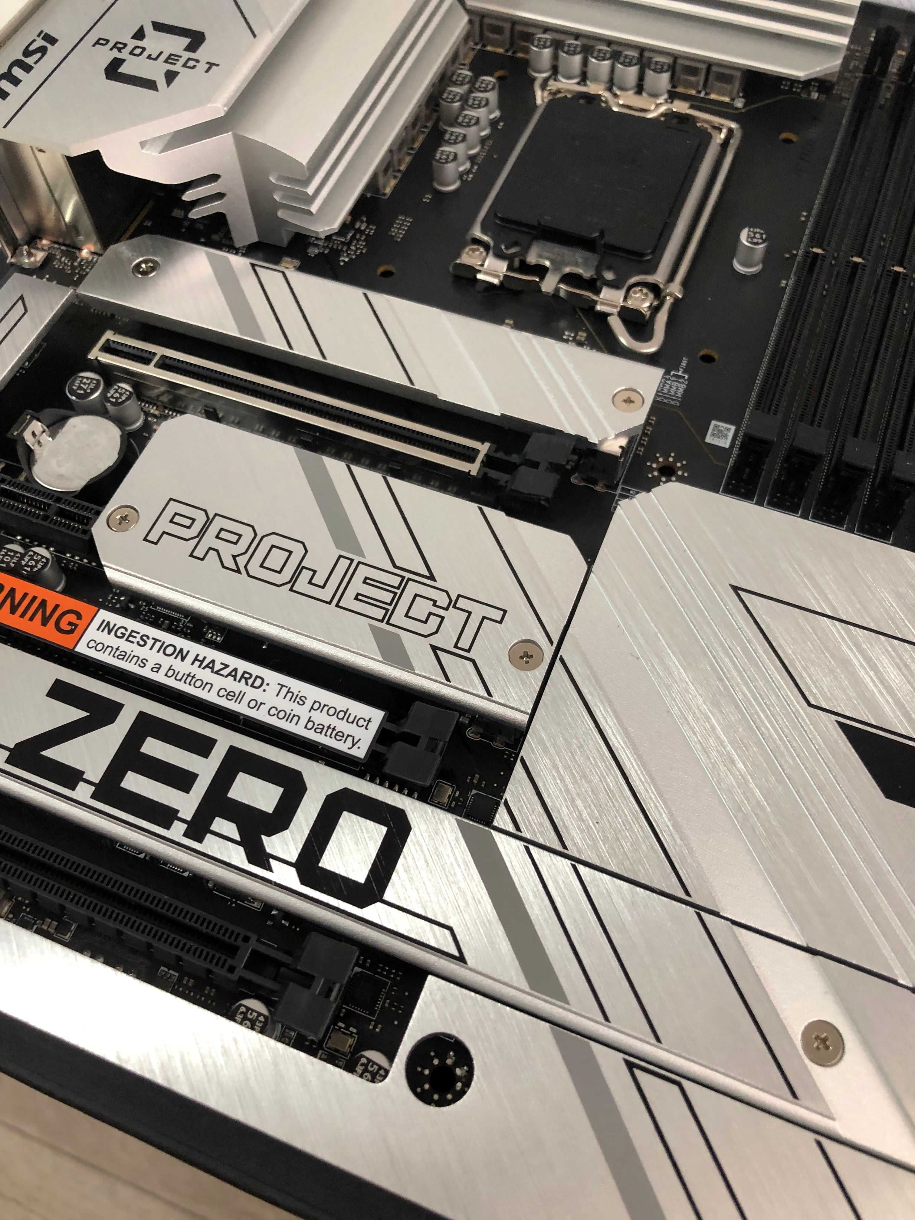 Материнская плата MSI z790 Project Zero LGA 1700 DDR4 Pci5