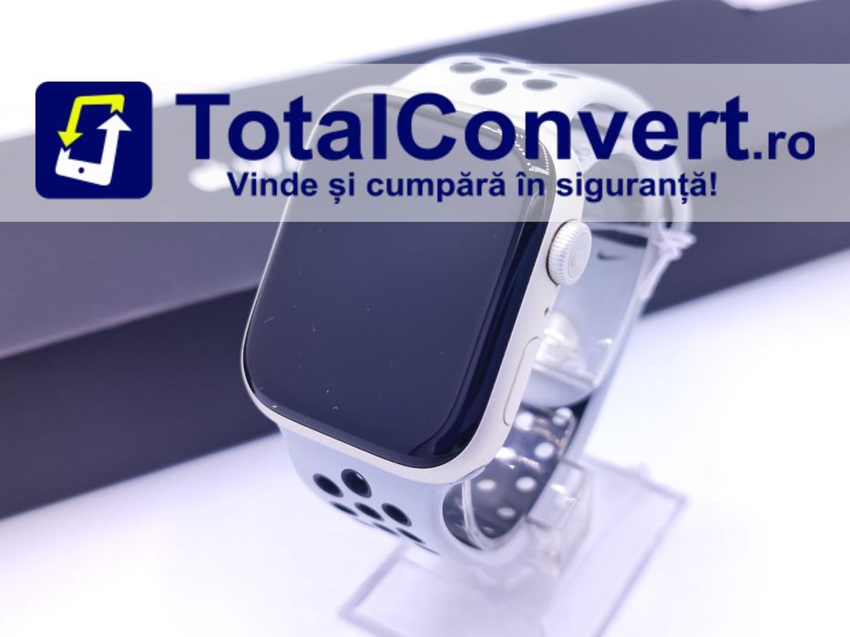 Apple Watch Series 7 GPS 45mm A2474 Nike, Garantie 24 luni | #D87285