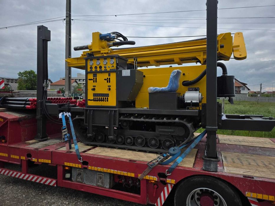 Masina foraj Utilaj Nou Profesional Diesel cu 200m prajina , 5.5 tone