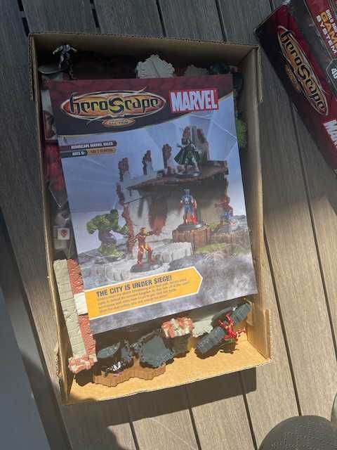 Heroscape Marvel Conflict Begins