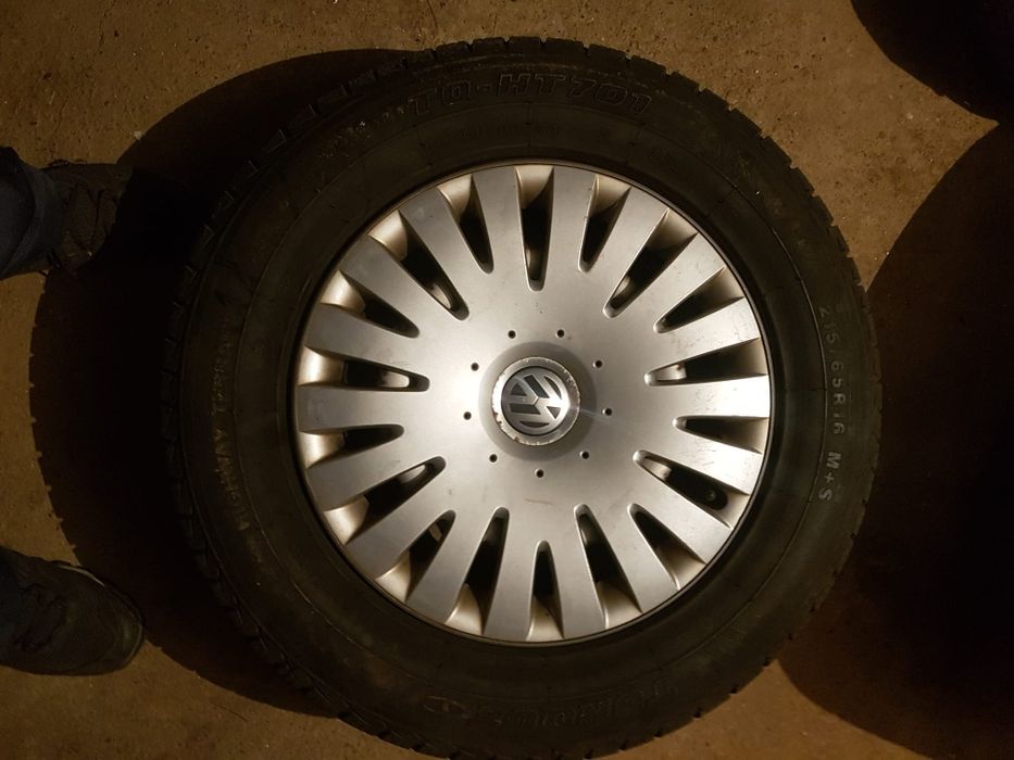 Jante tiguan cu cauciucuri 215 65 16