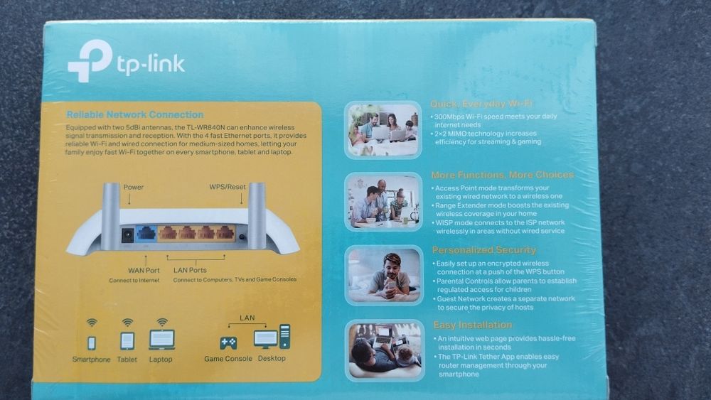 Router Tp link sigilat