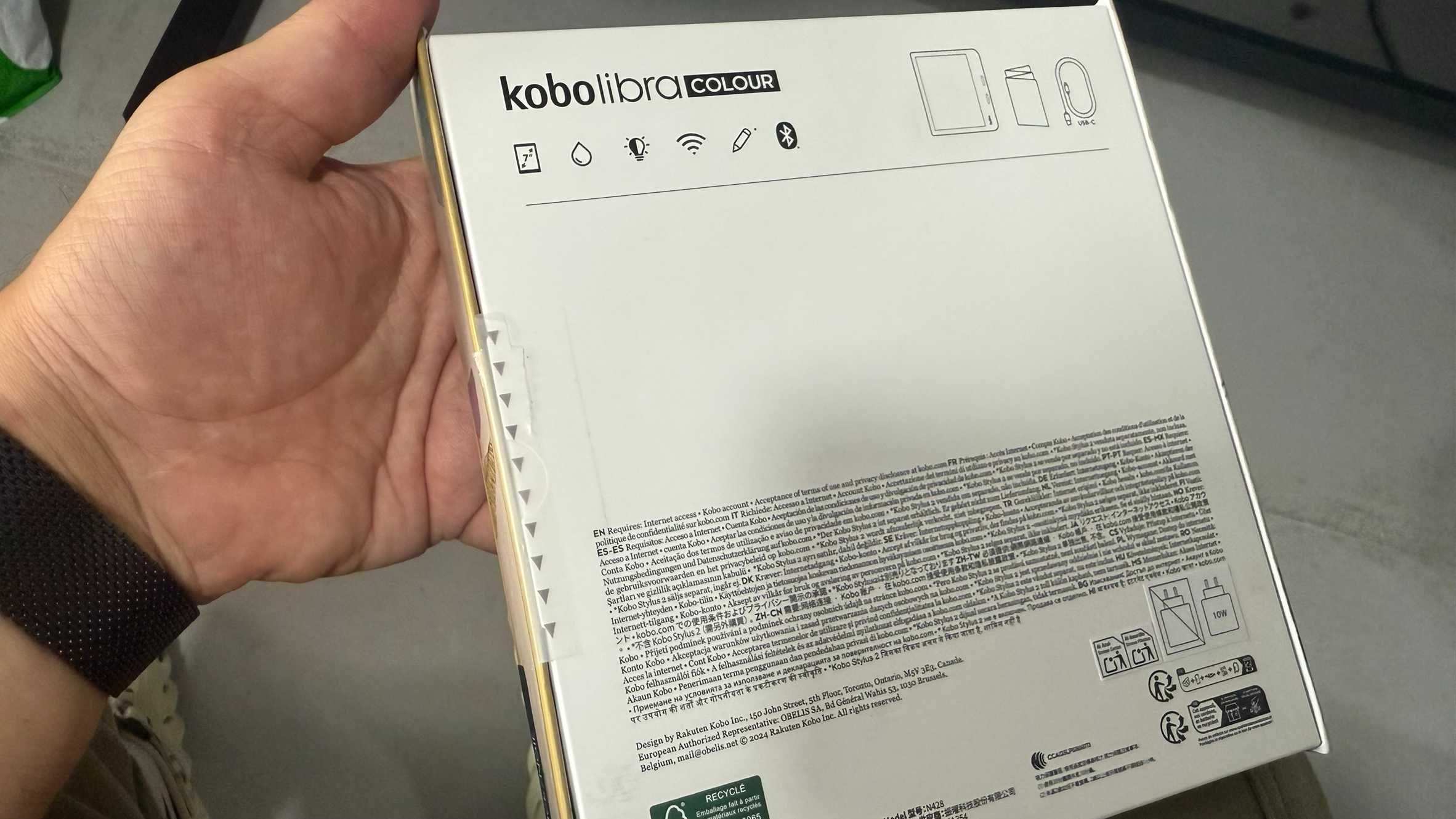 eBook Reader Kobo Libra Color Black