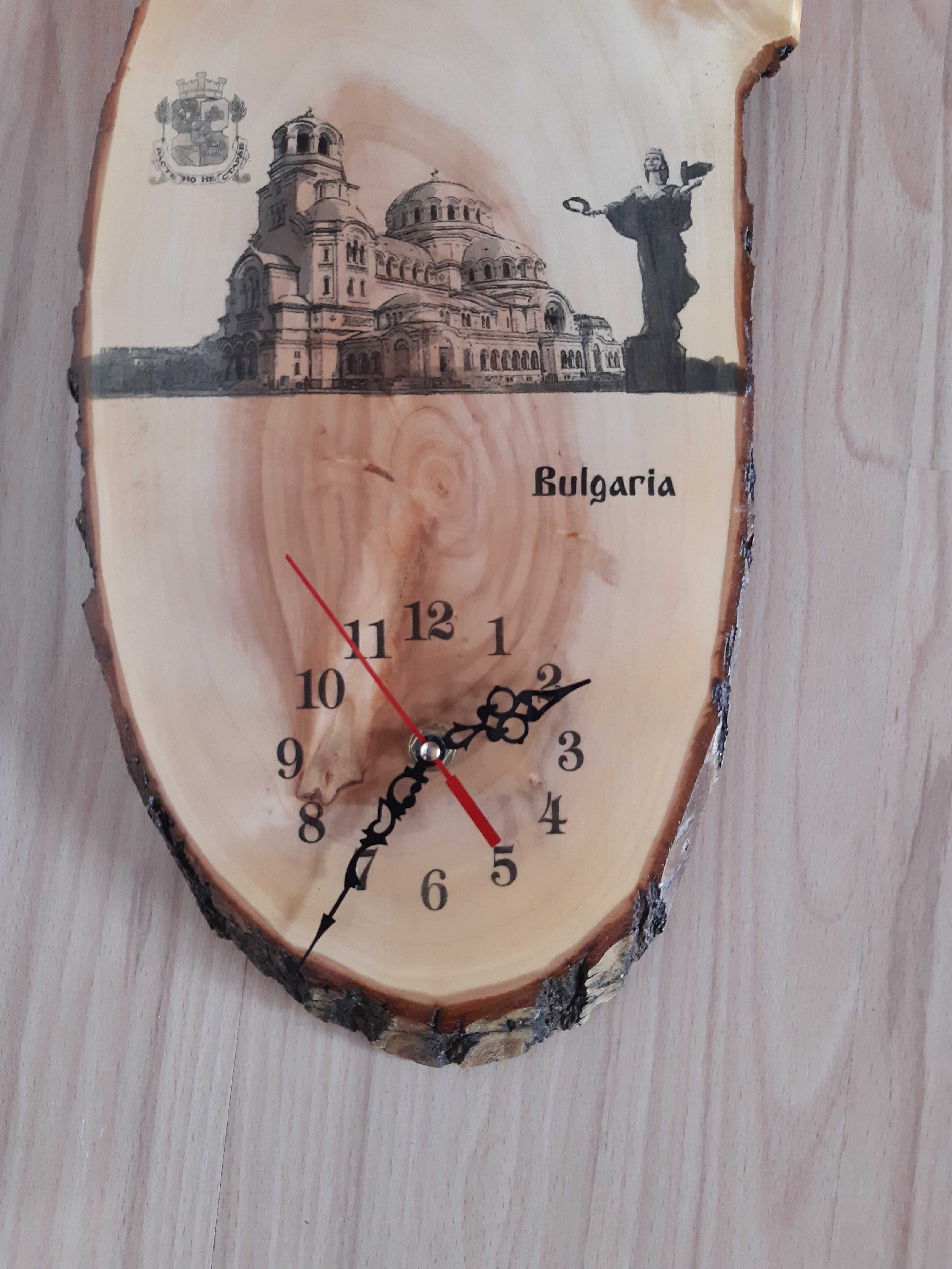 Часовник-стенен от дърво