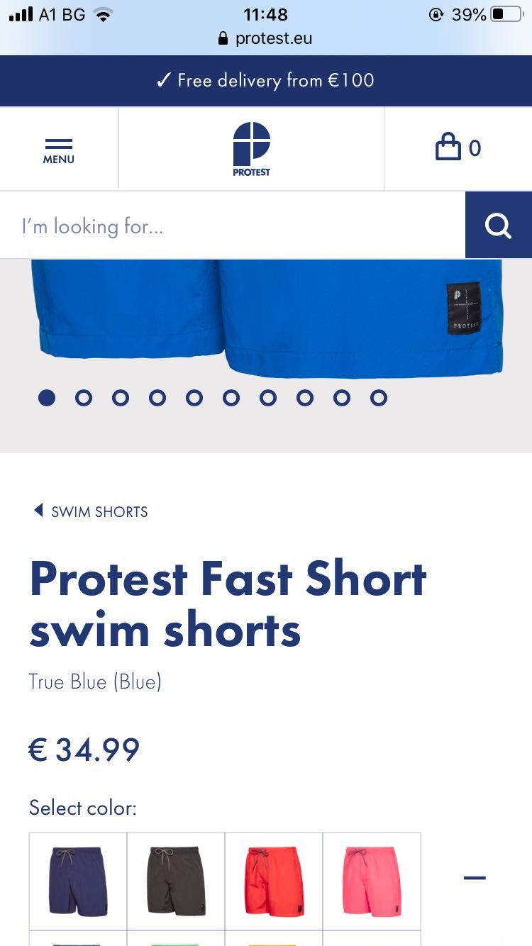 Нови шорти за плуване Protest, панталонки, бански, размер M, L, XL