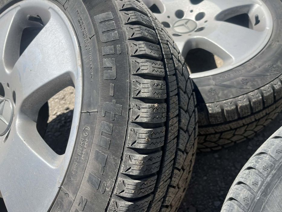 Джанти 17ки със зимни гуми , mercedes