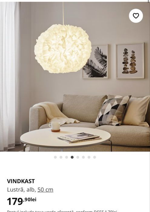Lustră Ikea Nou Nouță