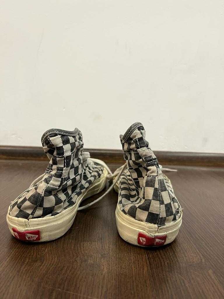 Vans checkerboard high