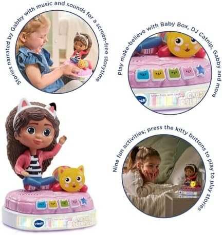 Нова Говореща играчка Габи истории светлина Gabby’s Dollhouse за деца