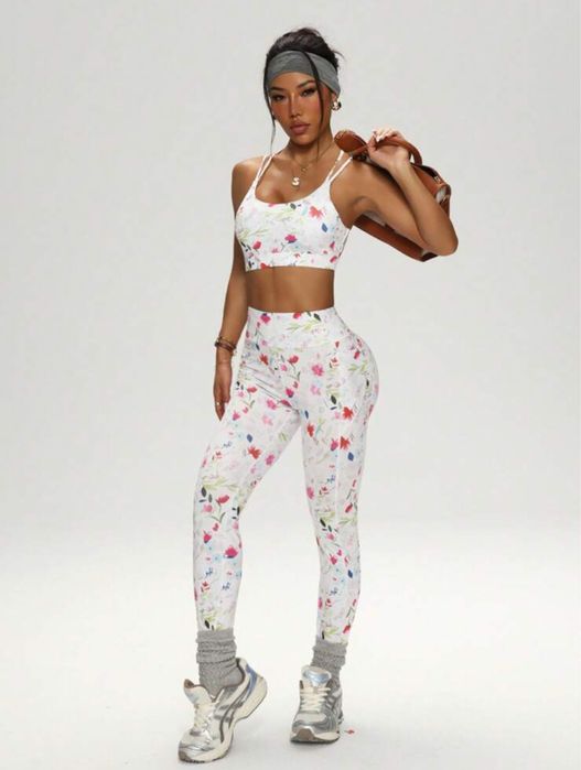 Ser fitness camp cu flori