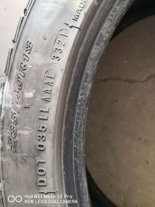 235 40 18 цола гуми като нови дот 21 nexen