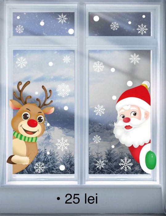 balon mos craciun sau om de zapada, stikere craciun si alte baloane