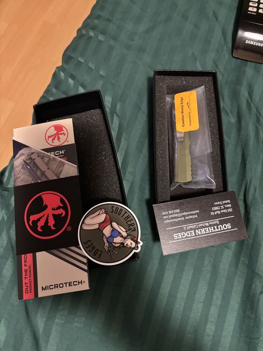 Briceag Microtech od green