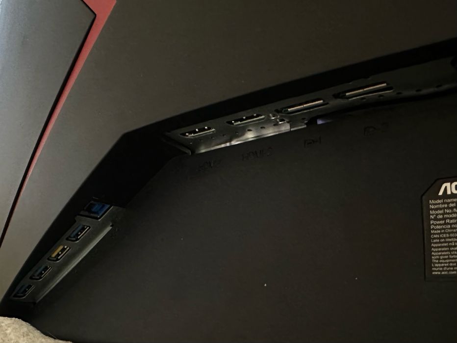 AOC ultrawide монитор 34 инча 144hz