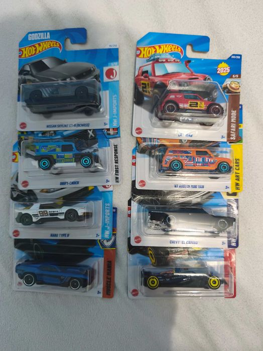 Hot Wheels 1:64 колички