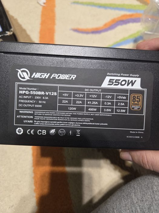 Vand sursa high power 550