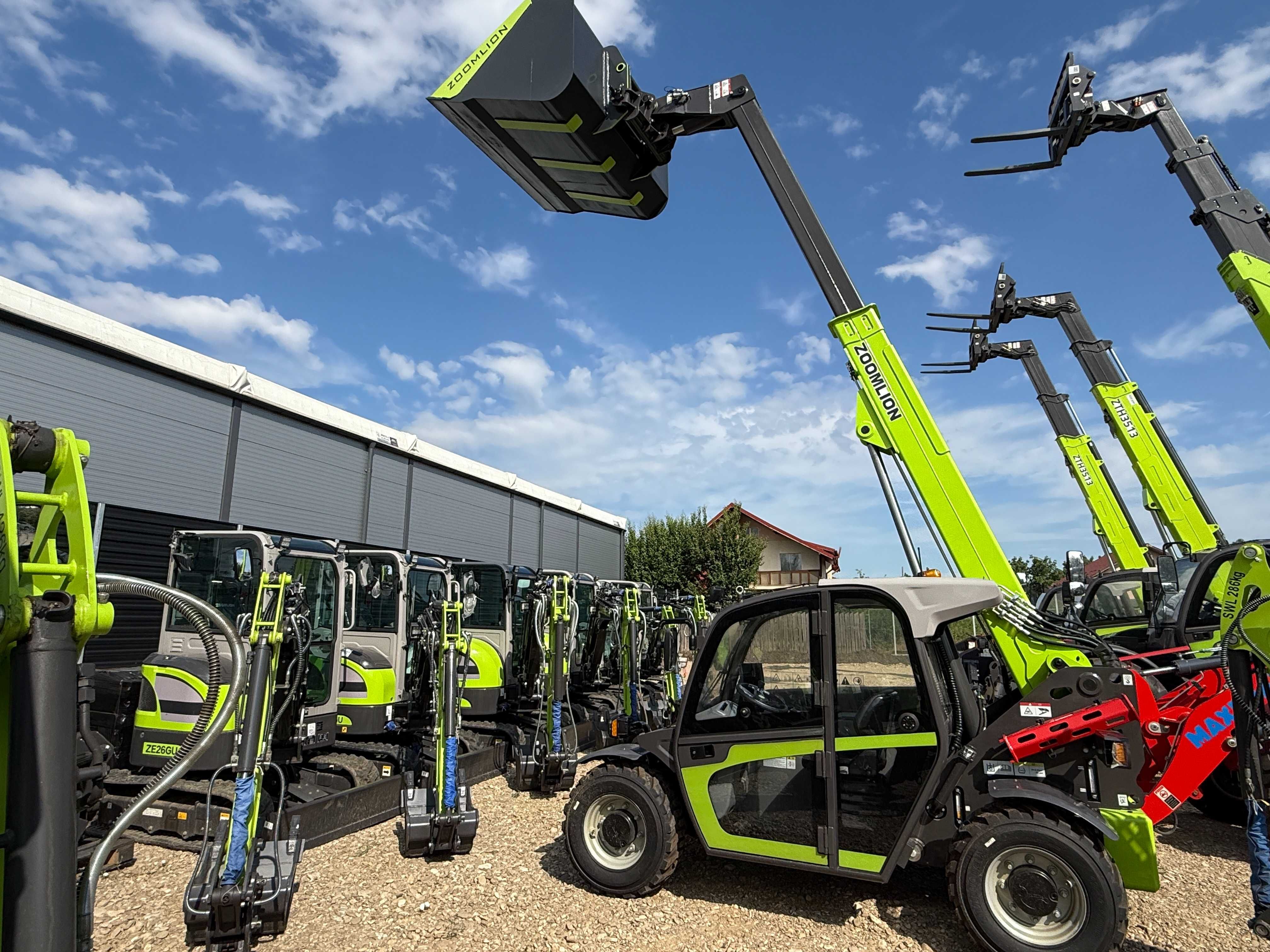Incarcator Telescopic NOU 2,5t/6m Telehandler / Manitou Motor Kubota