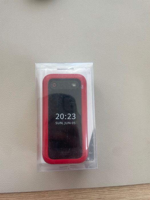 Телефон  Nokia 2660 Flip, 4G, 128 MB, 48 MB RAM, Dual SIM, Rosu
