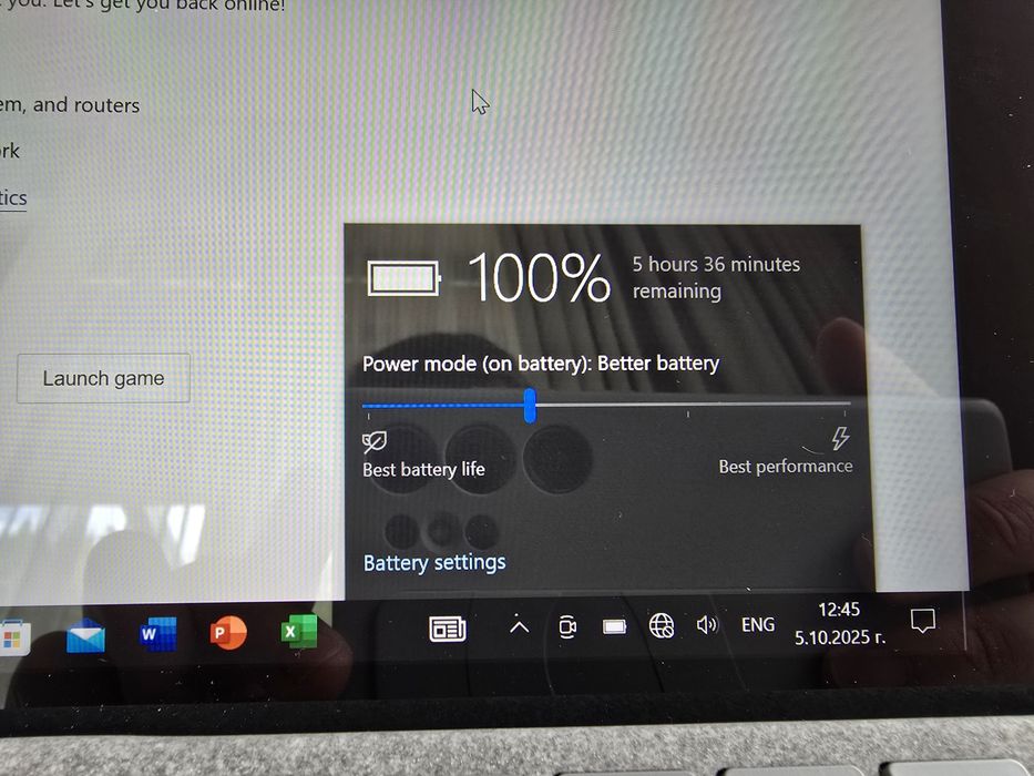Таблет/лаптоп Microsoft Surface Go 128gb + 8GB RAM