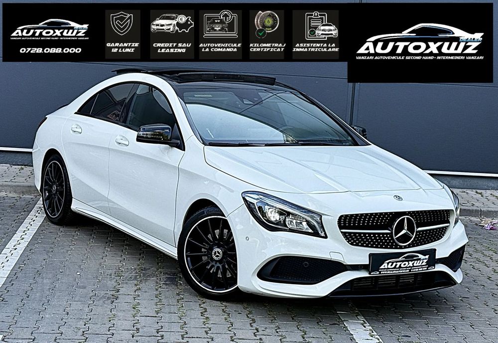 Mercedes-Benz CLA Garantie12.Luni/220 4Matic/AMG/FaruriLed/Piele/Camera/AppleCarPlay
