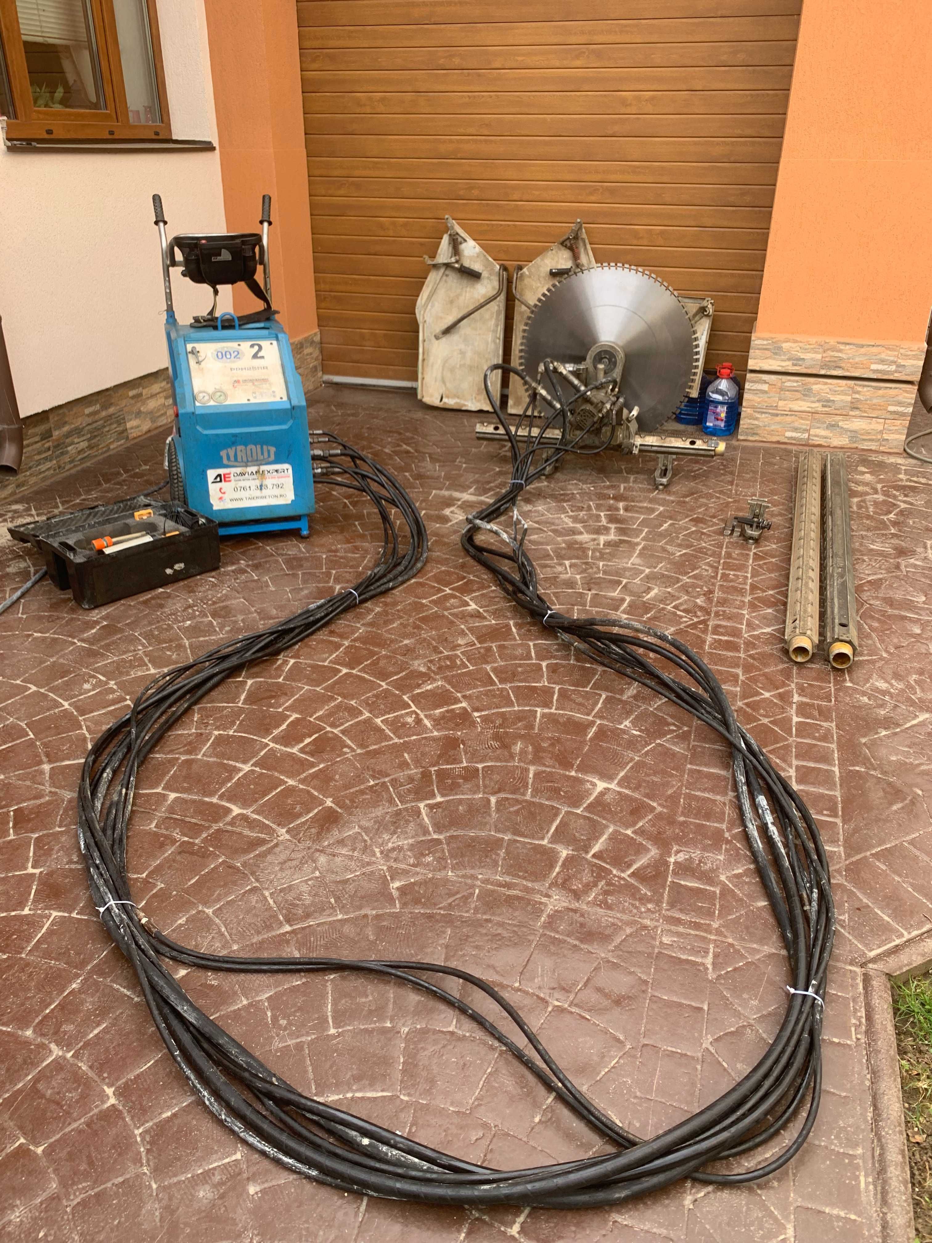 Masina de taiat pereti din beton Tyrolit Masina de taiat beton cu disc