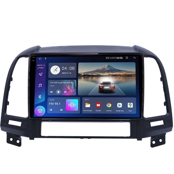 Navigatie Hyundai Santa Fe 2006-2012, 4GB RAM/64GB ROM, Android 14