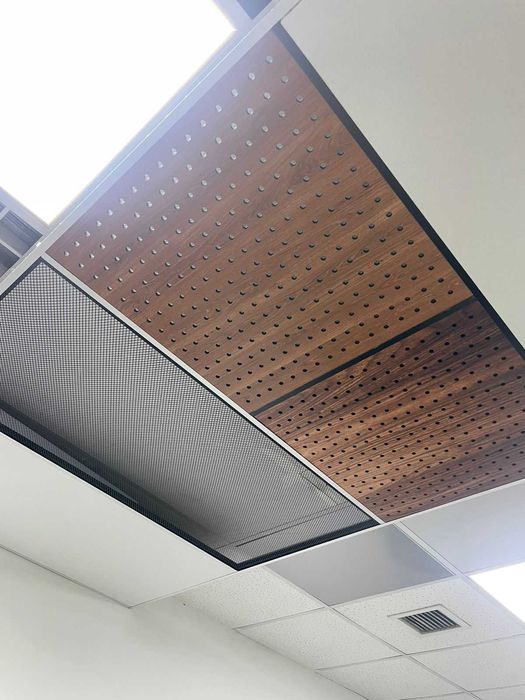 Потолок Армсторонг Грильято Кассета под дерево Разные Виды