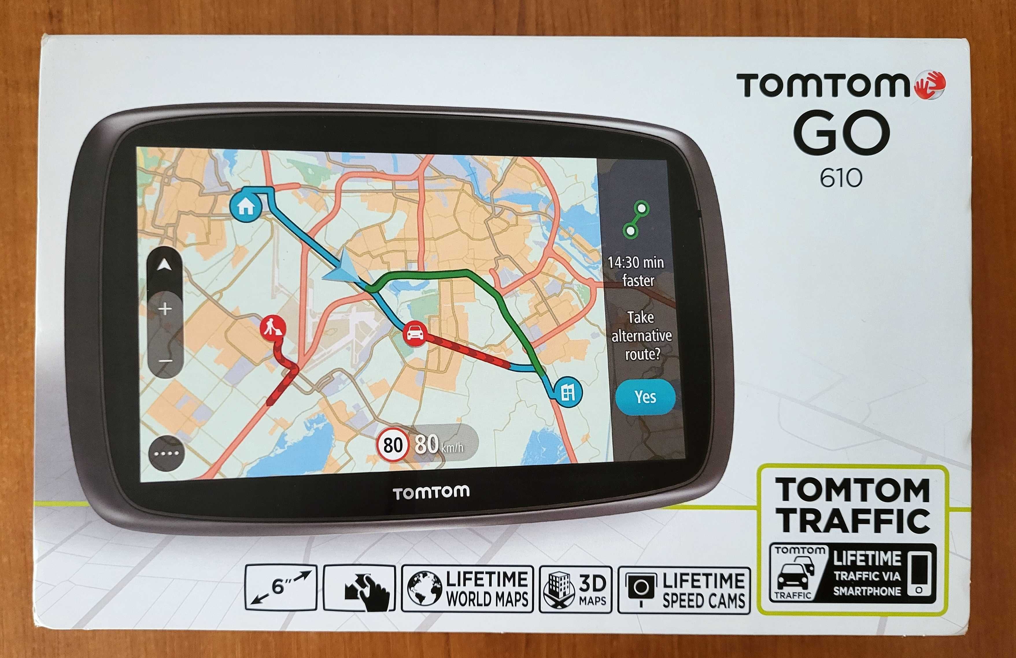 Sistem de navigatie GPS TomTom Go 610 (nu este pt camion)